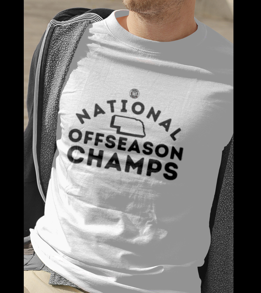 Bbbprinting Nebraska National Offseason Champs Shirt Map T-Shirt