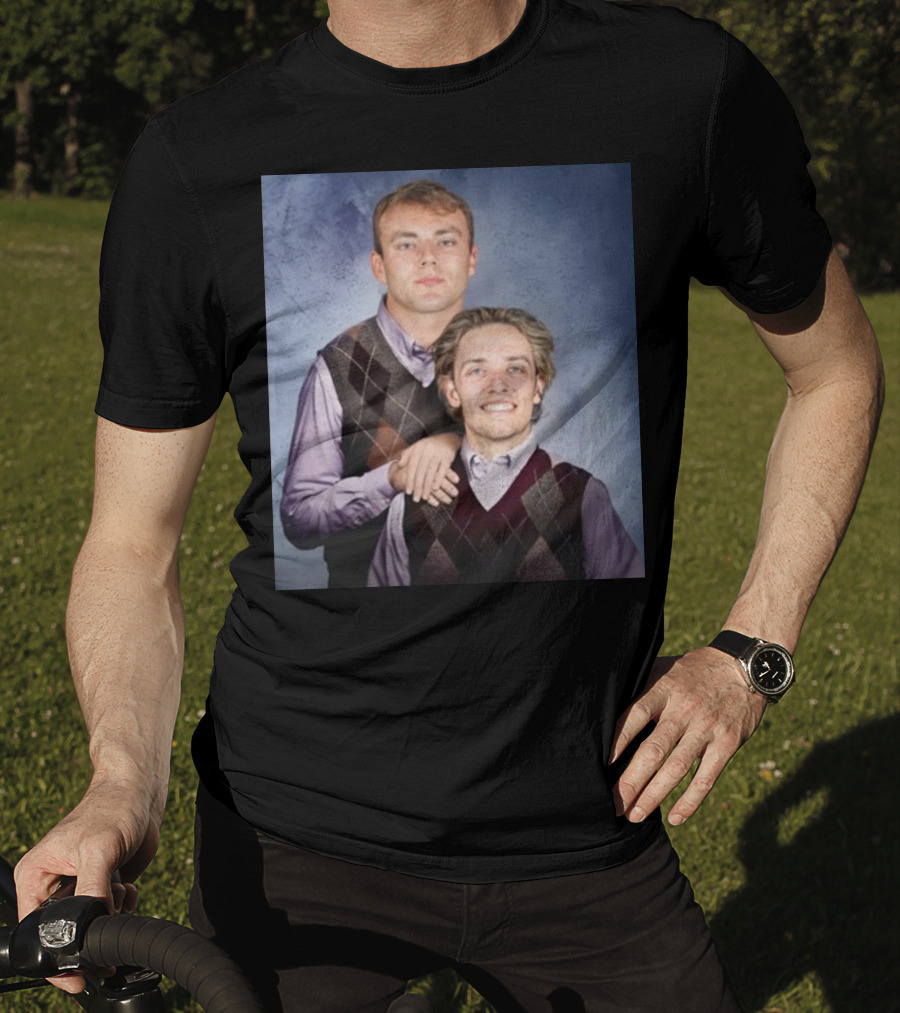 Carson Beck Brock Bowers Step Brothers Comedy Portrait T-Shirt