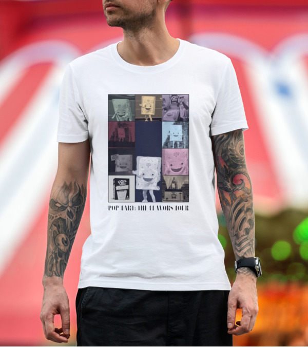 Premium T-Shirt: Pop-Tart The Flavors Tour Jeff Topolski Retro Montage T-Shirt Pop-Tart The Flavors Tour Jeff Topolski Retro Montage T-Shirt