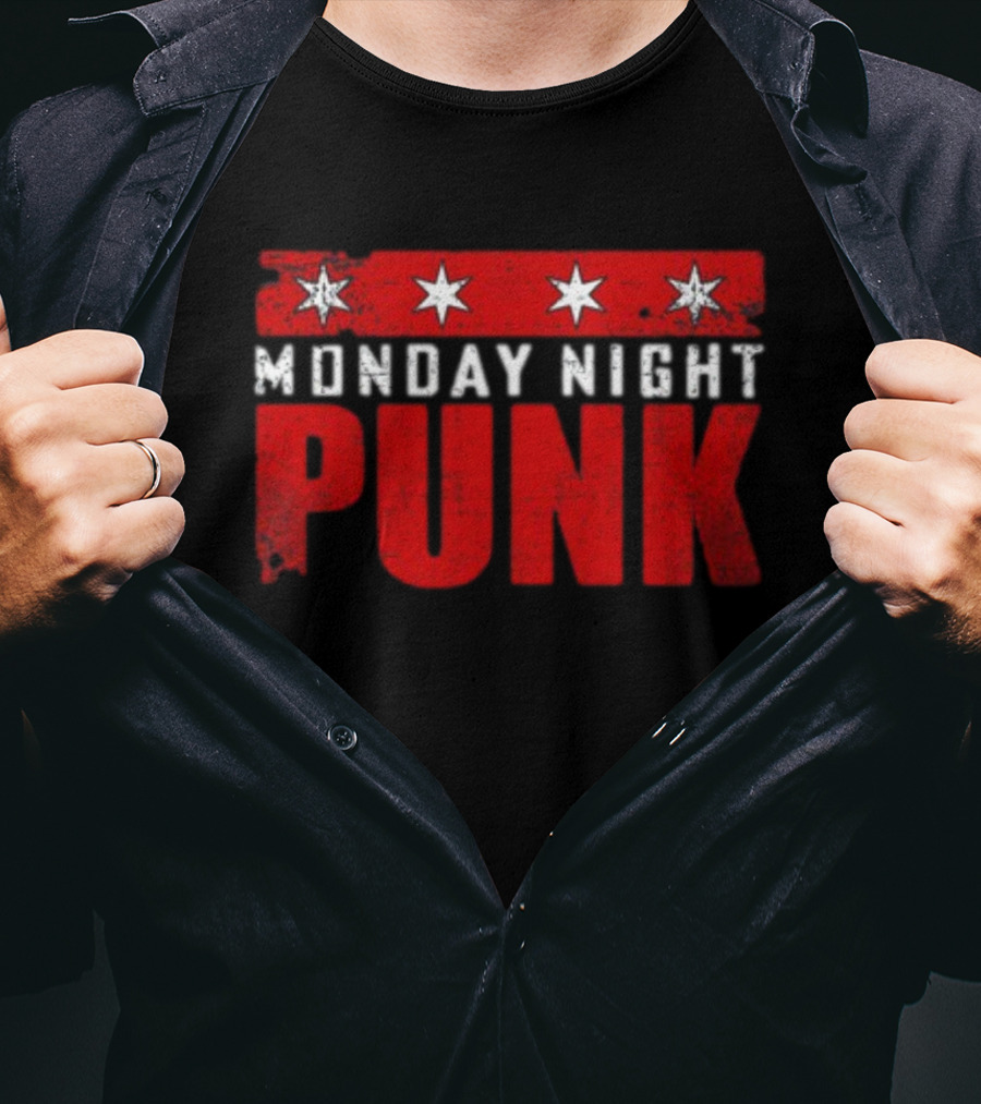 Monday Night Punk CM Punk WWE Wrestling T-Shirt
