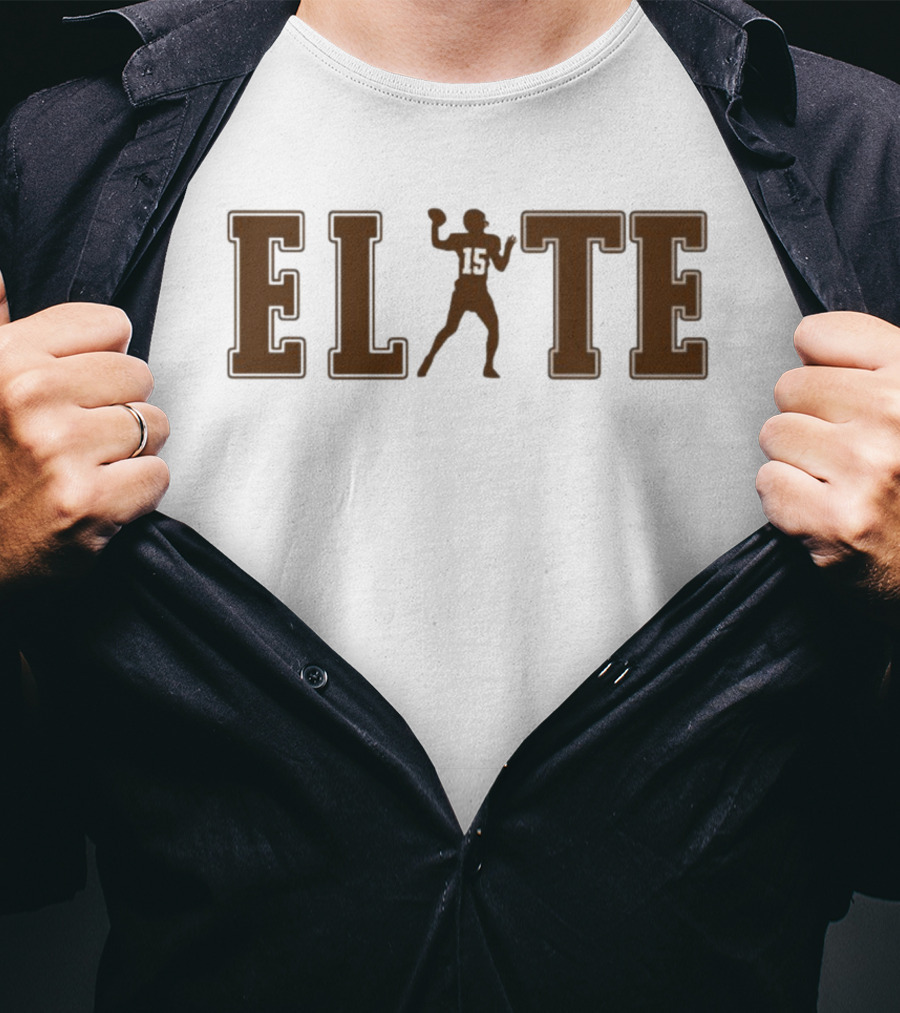 Elite Joe Flacco 15 Bigplay Football Quarterback T-Shirt