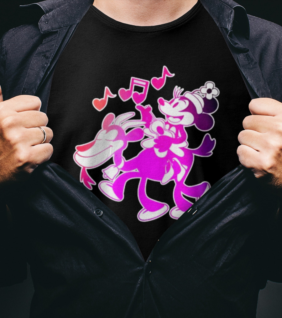 Pixelkitties Steamboat Minerva Musical Adventure Retro Cartoon T-Shirt