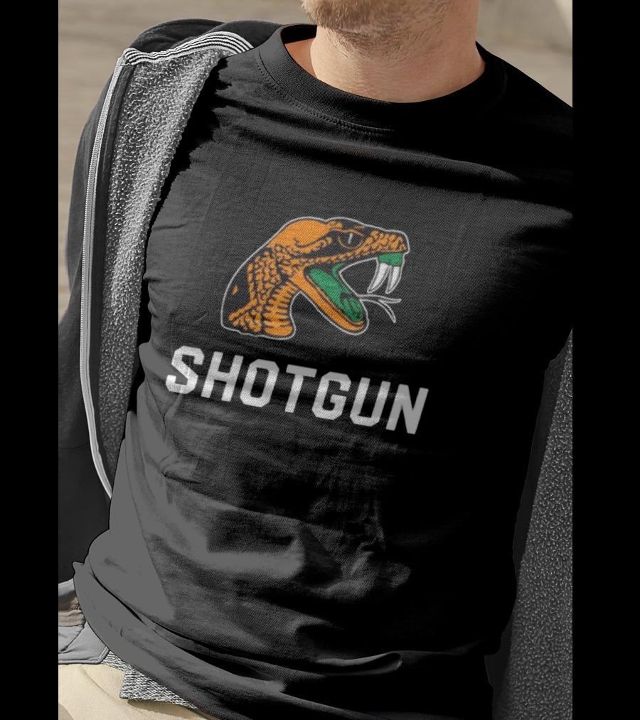 Willie Simmons FAMU Rattlers Shotgun Florida A&M University T-Shirt