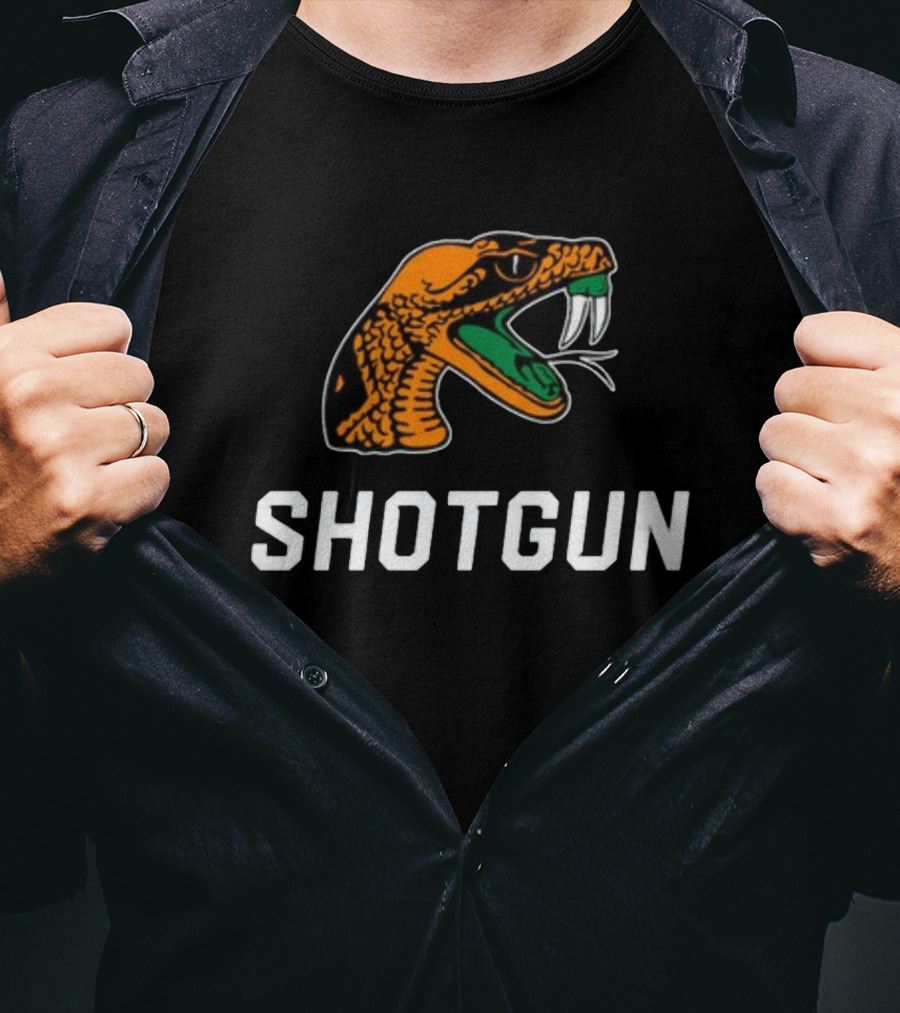 Willie Simmons FAMU Rattlers Shotgun Florida A&M University T-Shirt