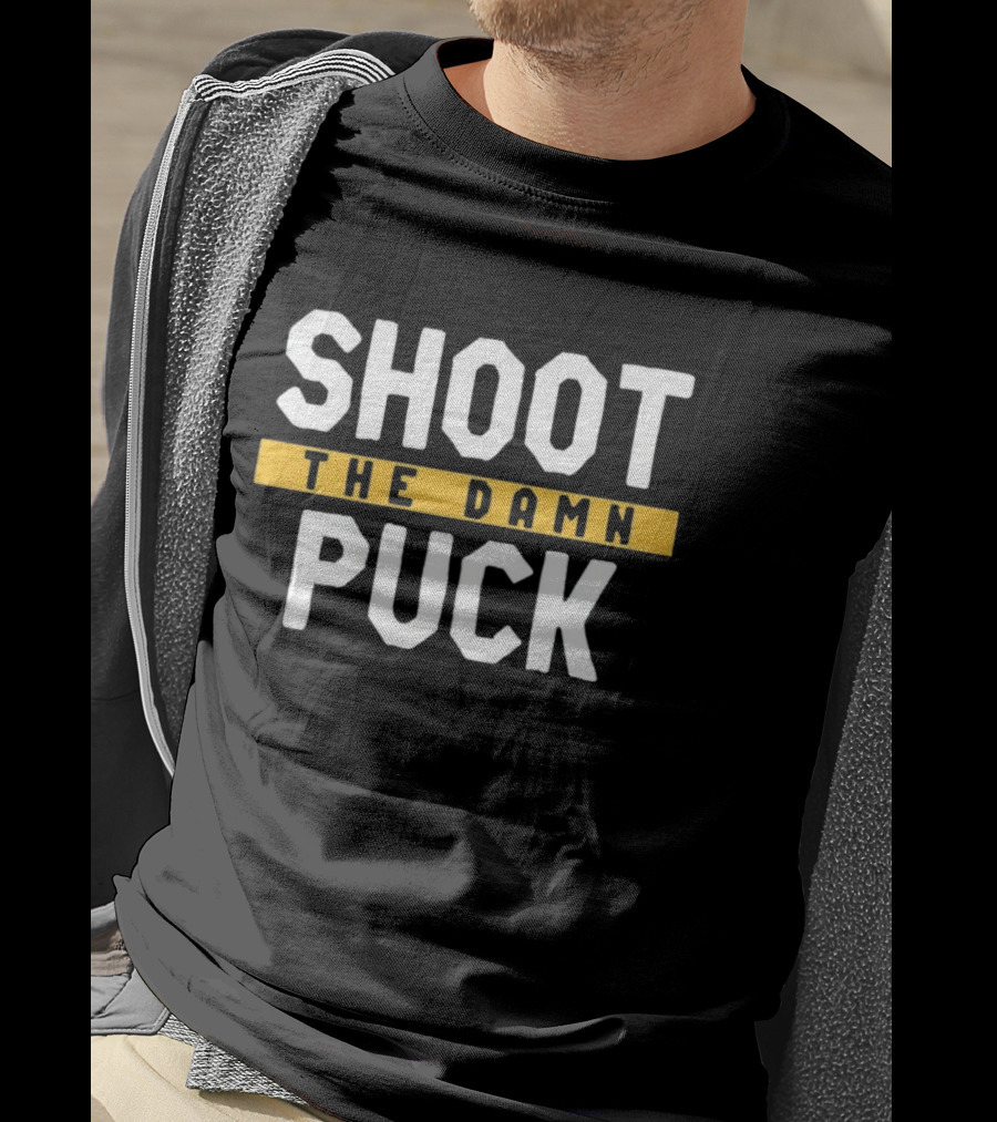 Pittsburgh Shoot The Damn Puck T-Shirt