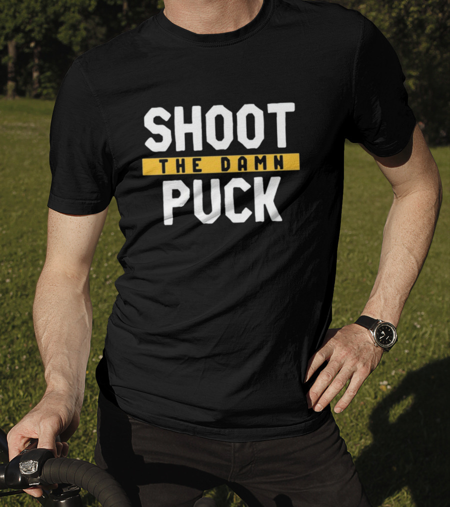 Pittsburgh Shoot The Damn Puck T-Shirt