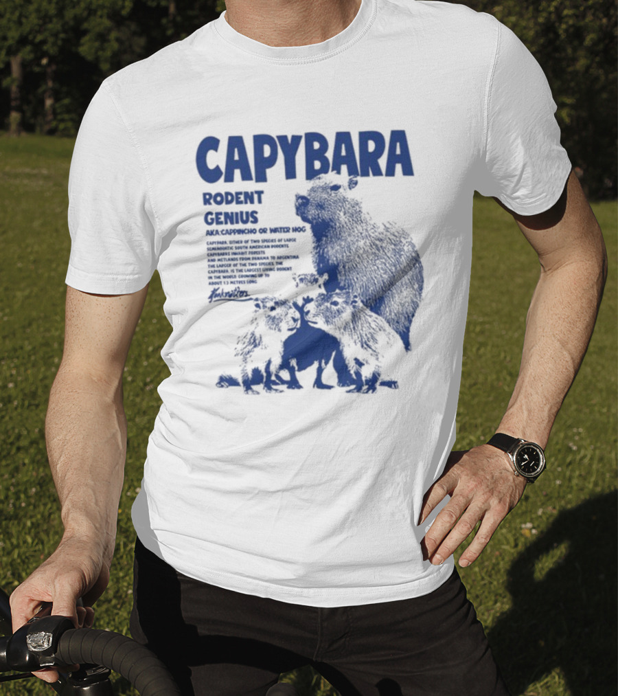 CAPYBARA Rodent Genius Aka Cappincho Or Water Hog T-Shirt