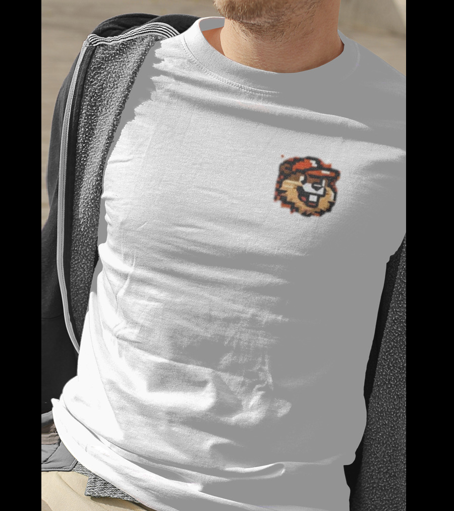 Digital Dam The Pac 2 Oregon State Beaver Retro Pixel T-Shirt
