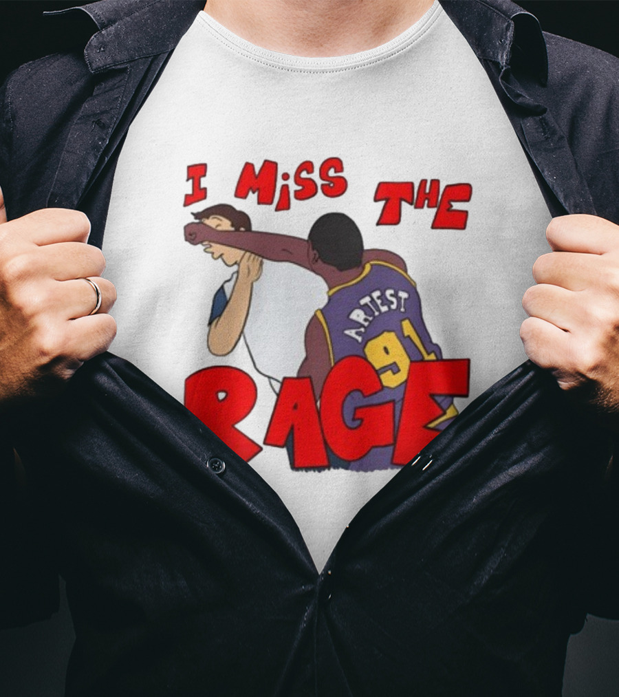 Lucca International I Miss The Rage Artest 91 T-Shirt
