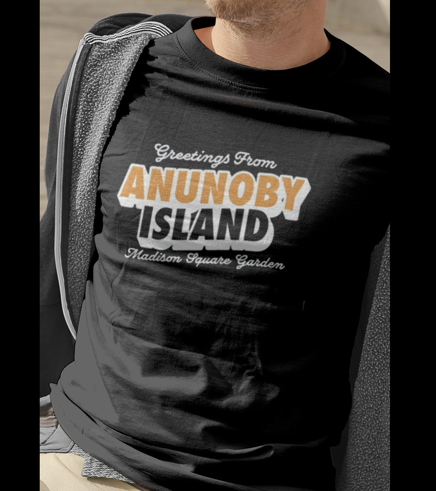 Greetings From Anunoby Island Madison Square Garden T-Shirt