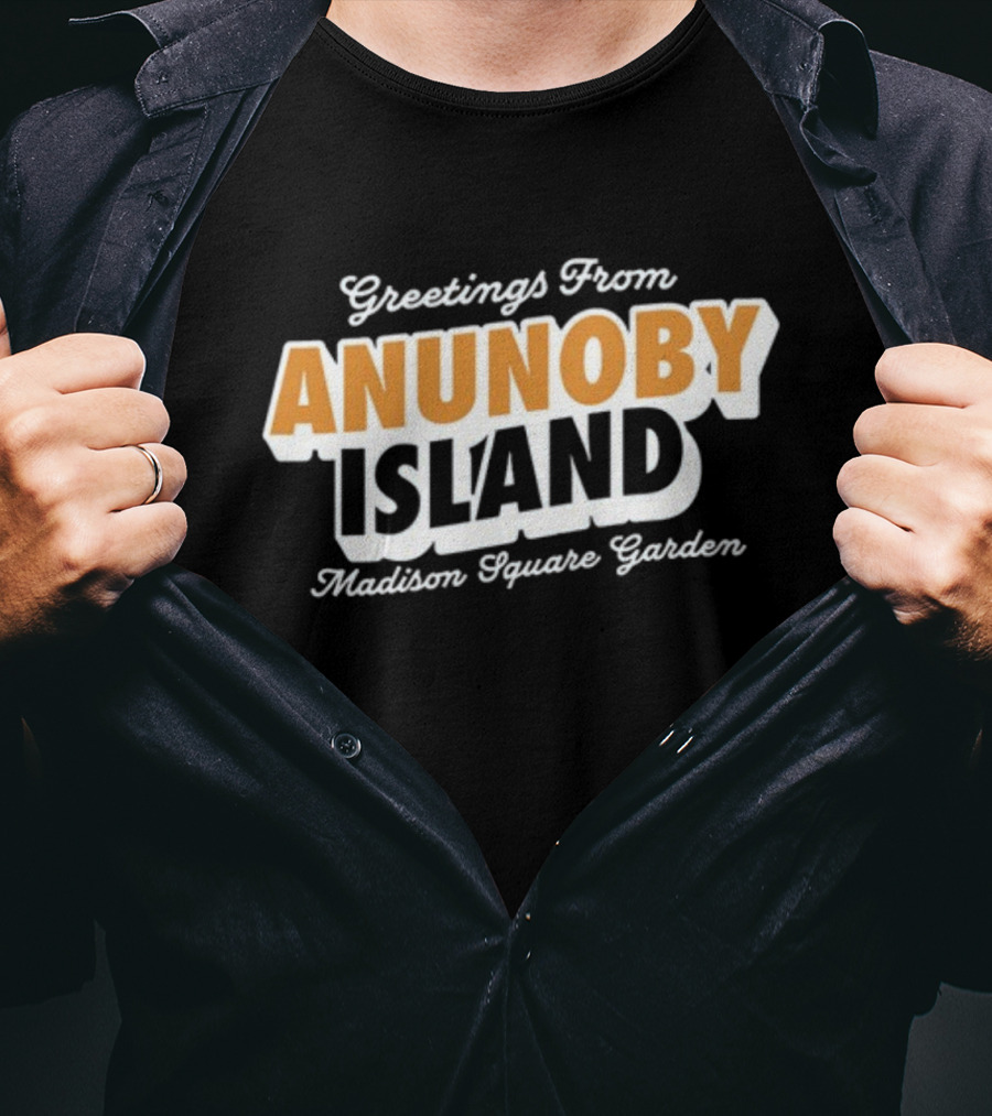 Greetings From Anunoby Island Madison Square Garden T-Shirt