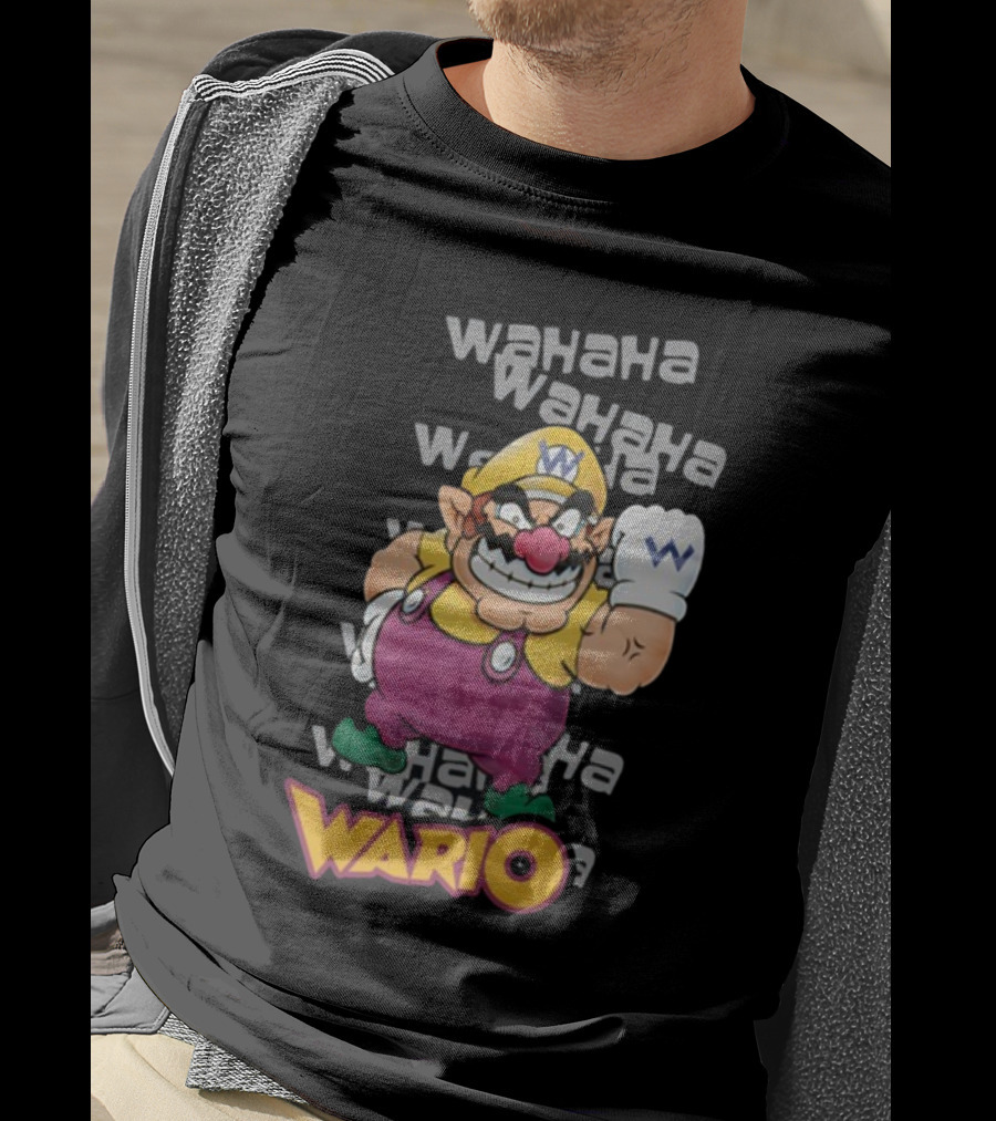 Wahaha Wario Big Beef Wario T-Shirt