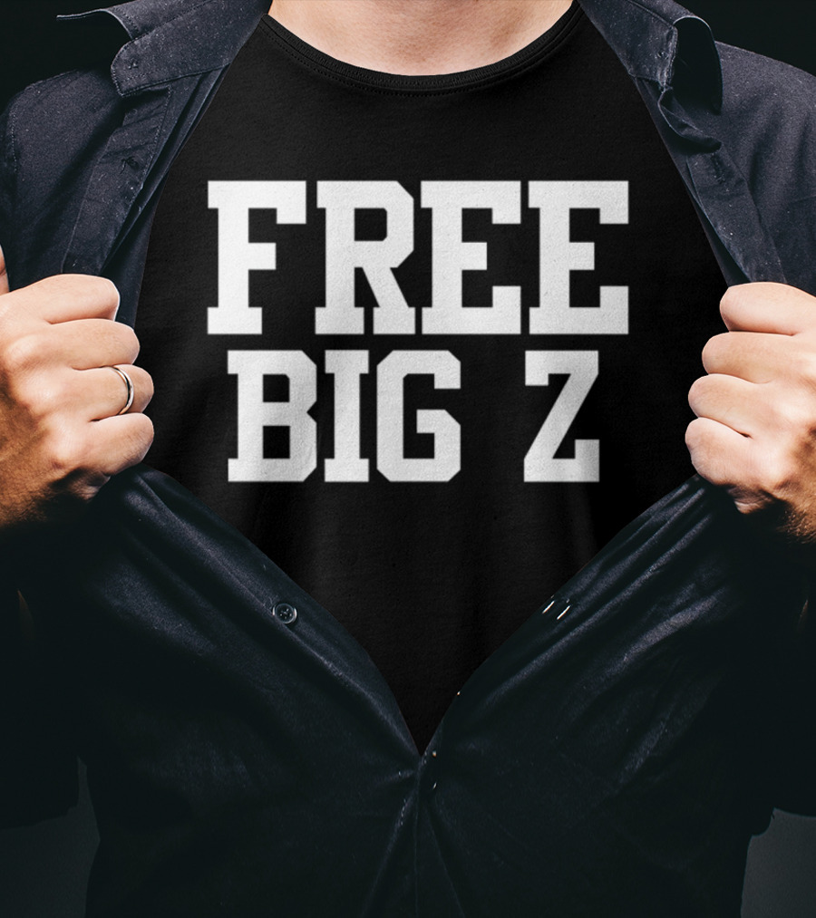 Free Big Z Movement For Fans Of Zydrunas Ilgauskas T-Shirt