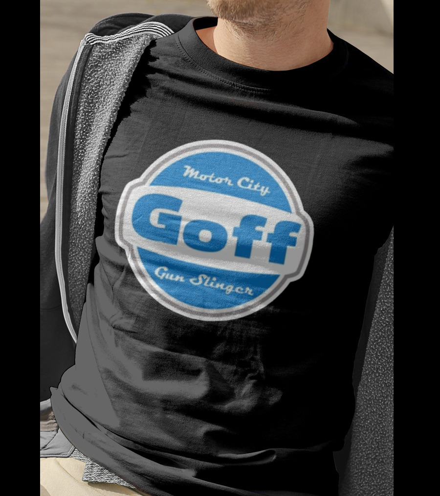 Goff Motor City Gun Slinger T-Shirt