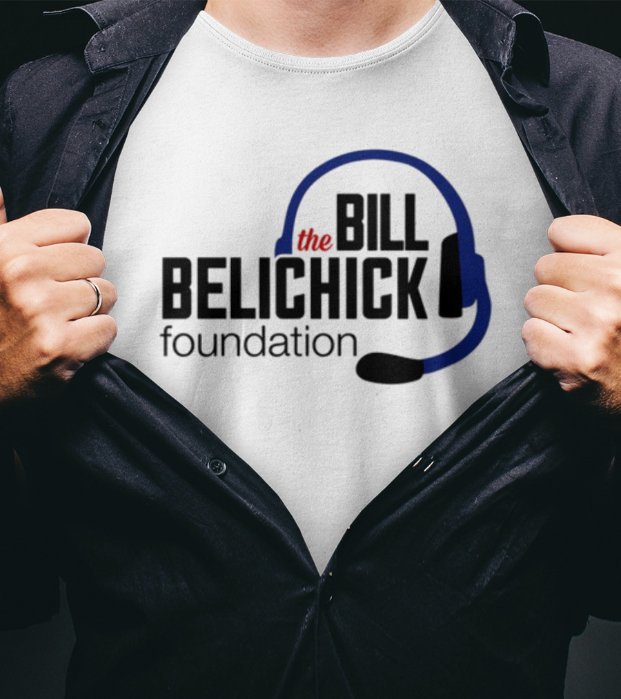 The Bill Belichick Foundation Headset T-Shirt