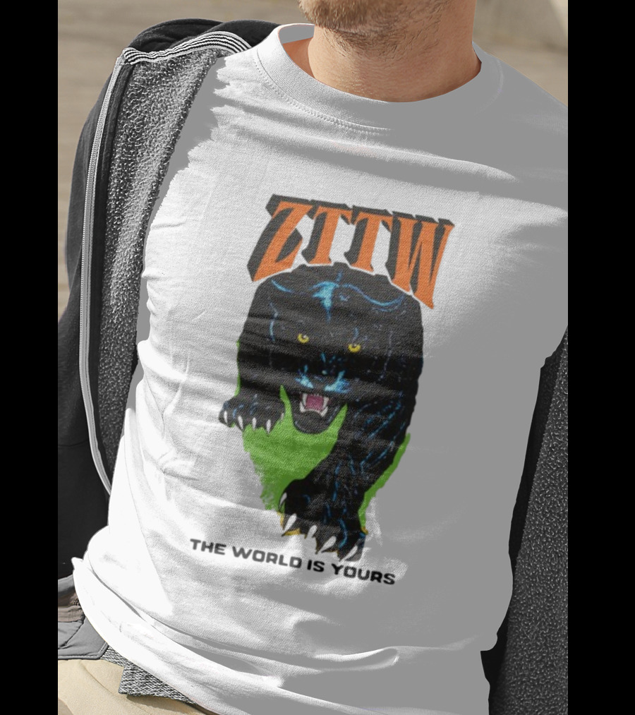 ZTTW The World Is Yours Black Panther T-Shirt