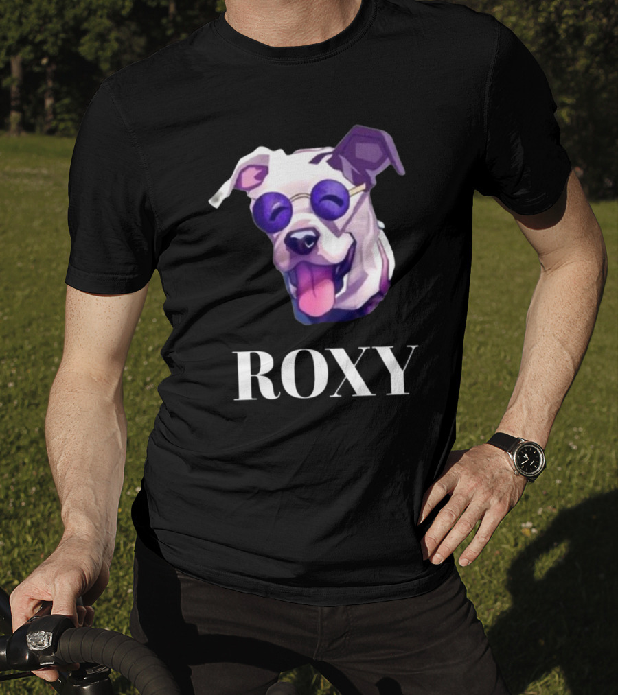 Too Cool Roxy Jbtv Purple Sunglasses Dog T-Shirt