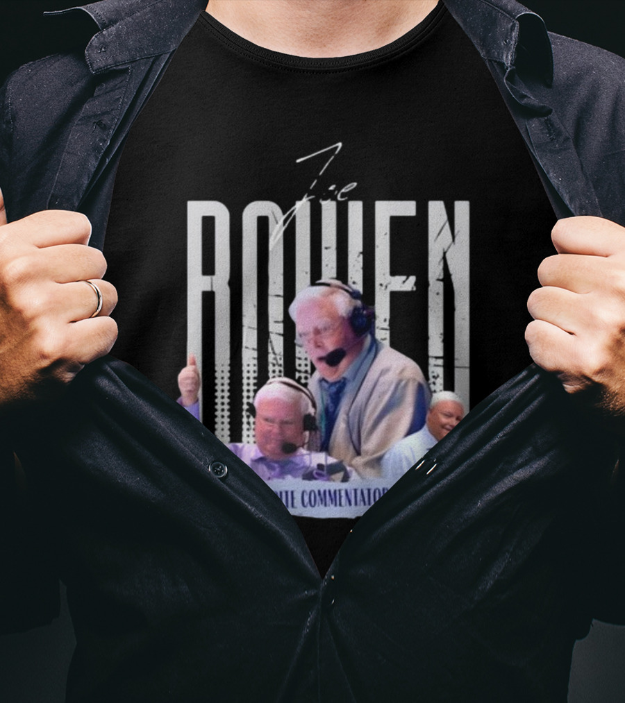 Joe Bowen Your Favourite Commentator Since 1982 Bowenjellythreads T-Shirt