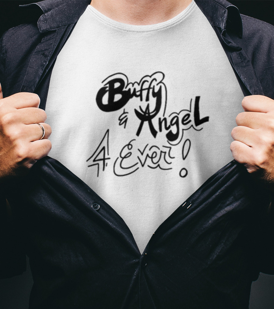 Fabulous Stranger 35 Buffy And Angel 4 Ever T-Shirt