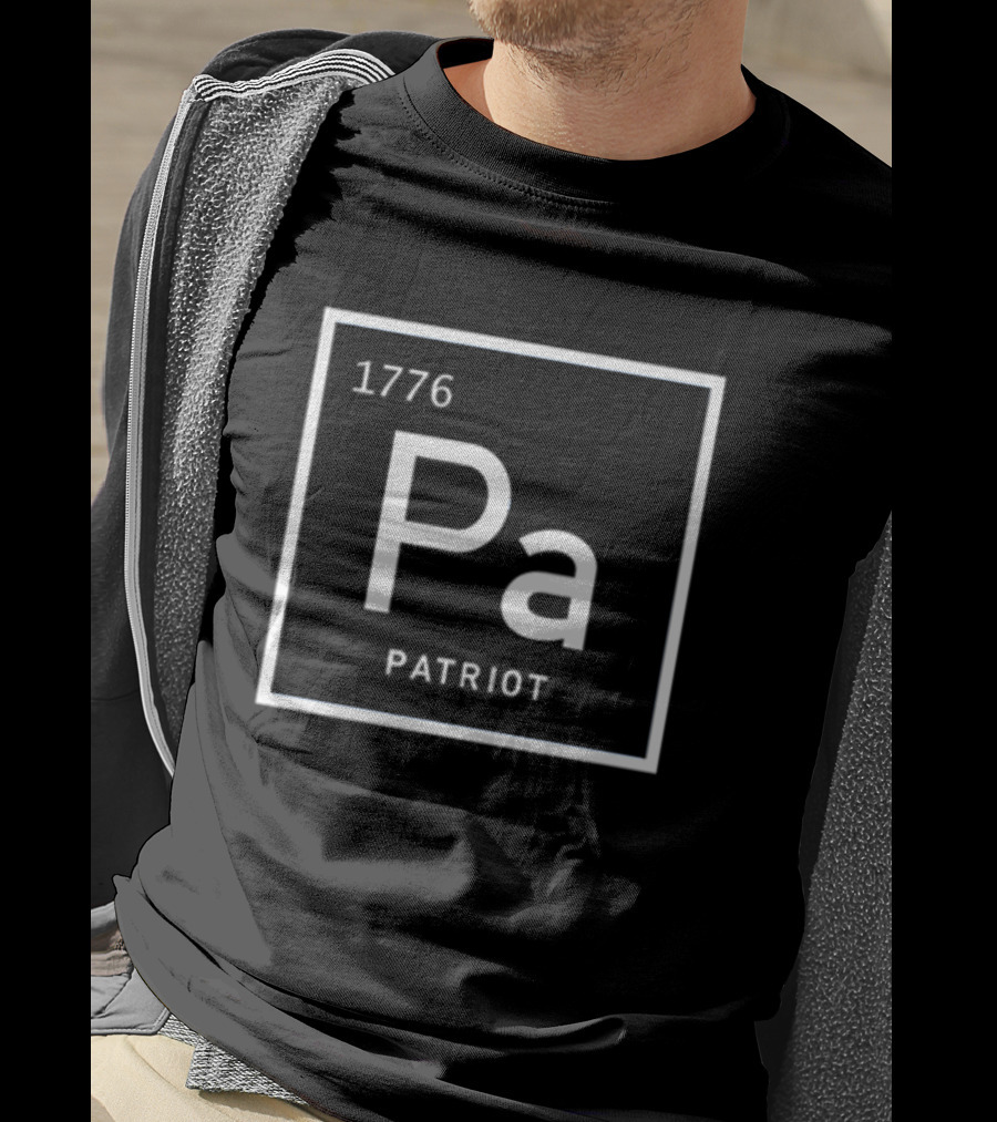 1776 Pa Patriot Freedom Elements Carl Higbie T-Shirt