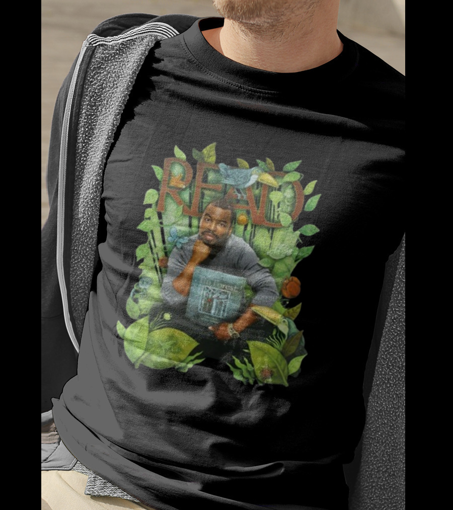 READ The Tin Forest Book Cover With Nature T-Shirt