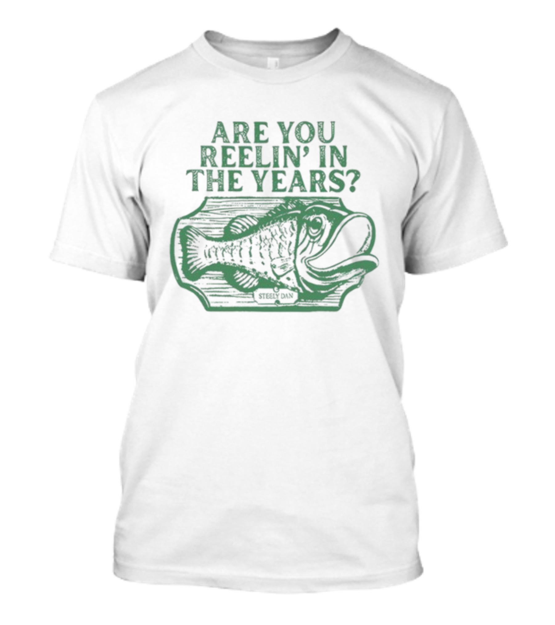 Stereospectralprints Steely Dan Are You Reelin' In The Years Fish T-Shirt
