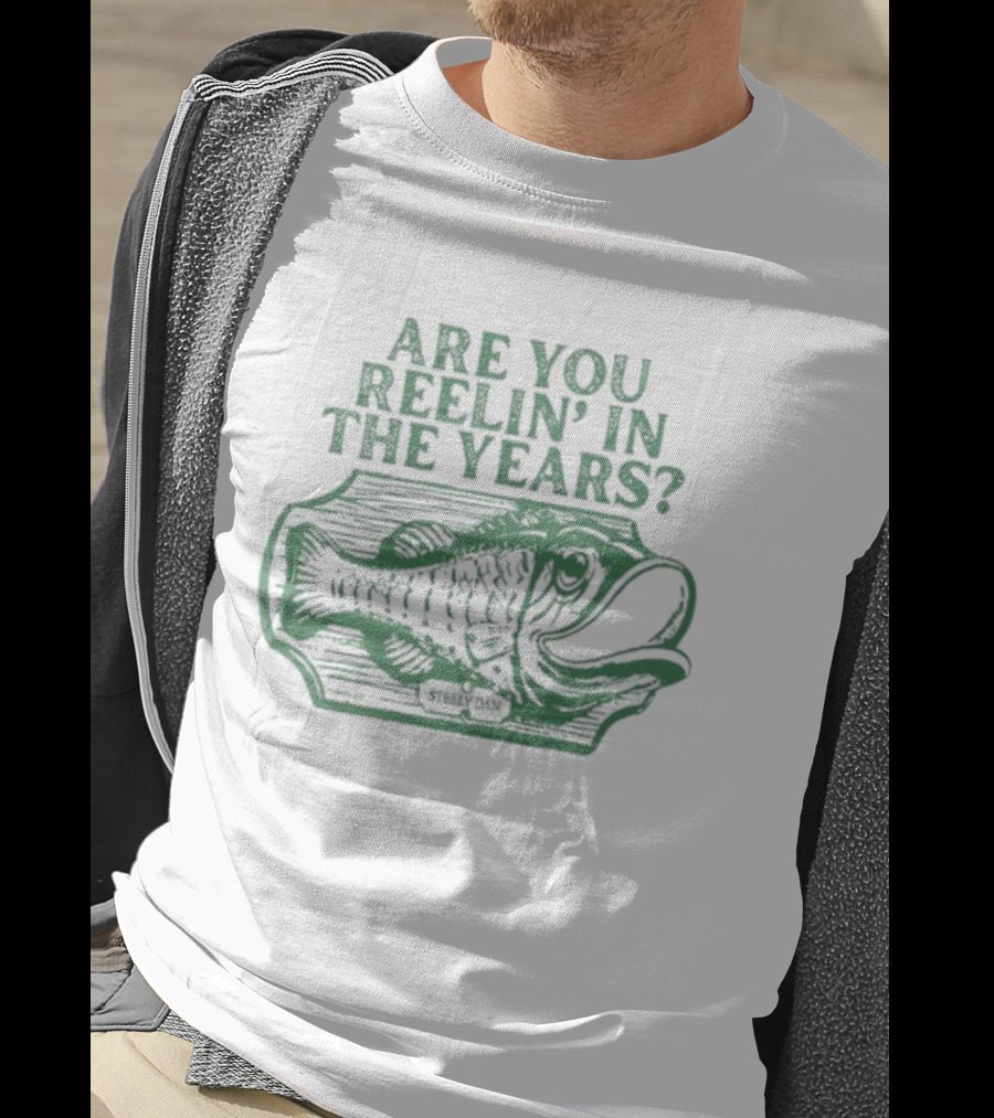 Stereospectralprints Steely Dan Are You Reelin' In The Years Fish T-Shirt