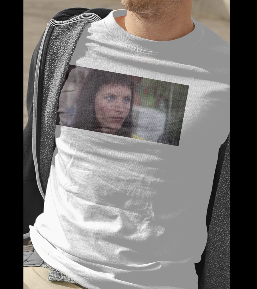 Courteney Cox Scream Movie Character House Party Scene T-Shirt