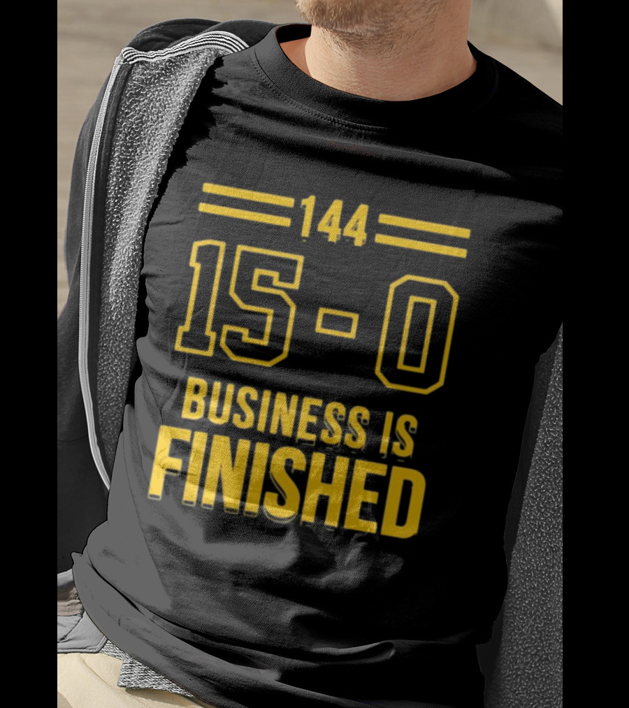 144 15-0 Business Is Finished Triblend T-Shirt