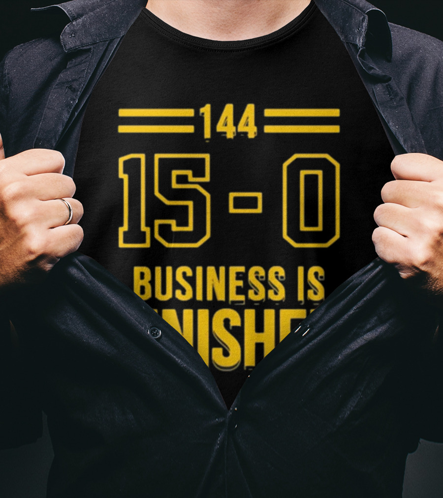 144 15-0 Business Is Finished Triblend T-Shirt