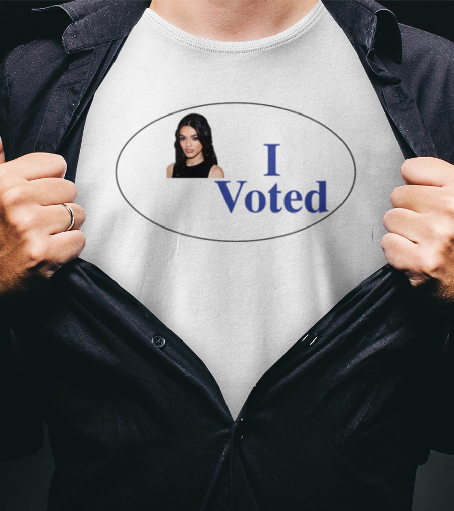 I Voted Saturn Rachel Zegler T-Shirt