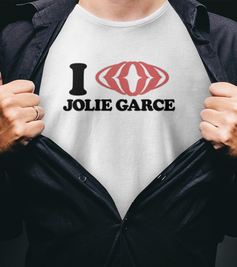 I Love Jolie Garce Red Lips T-Shirt