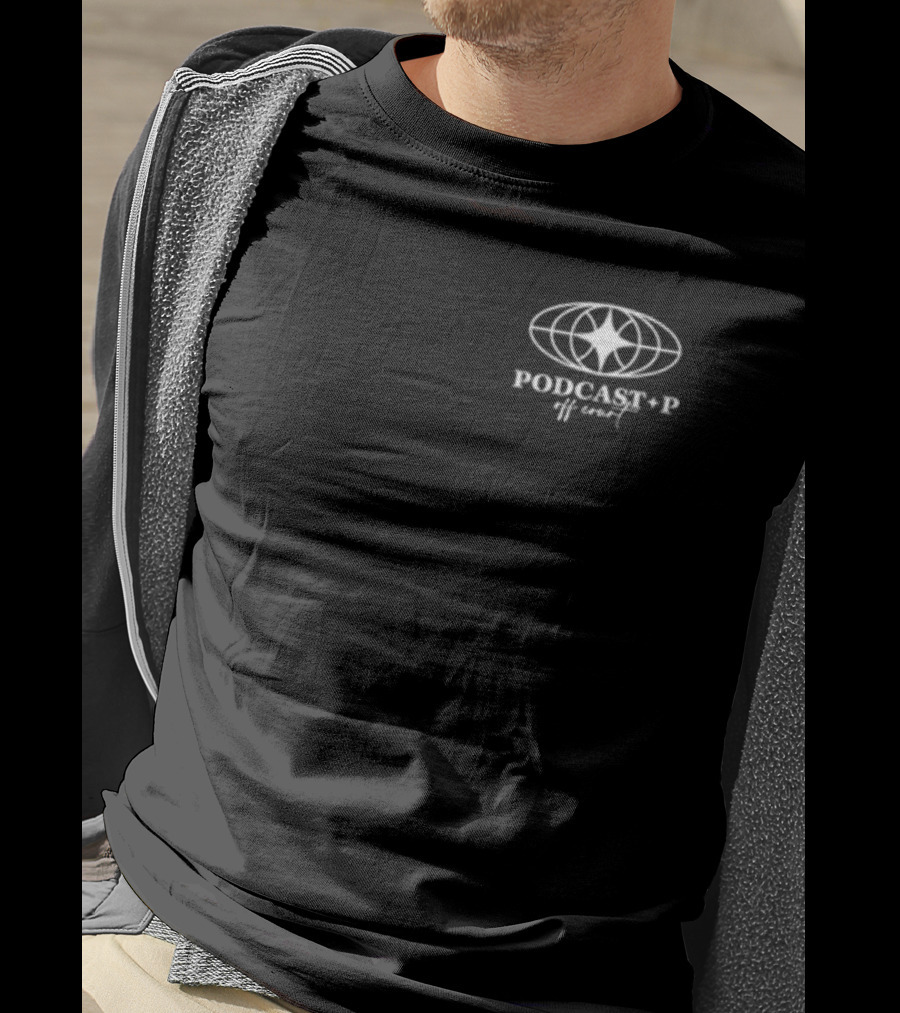 Podcast P Off Court Star Globe T-Shirt