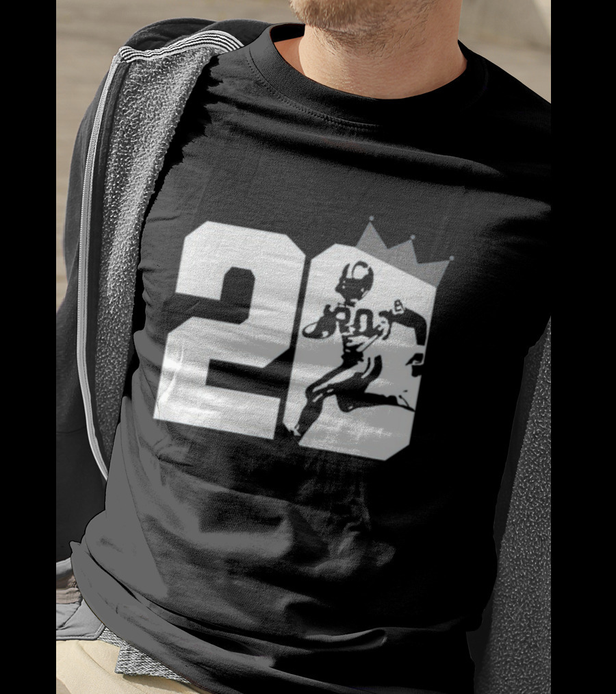 Barry King 20 Football Crown T-Shirt