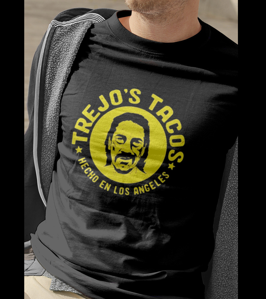 Trejo's Tacos Hecho En Los Angeles Yellow T-Shirt