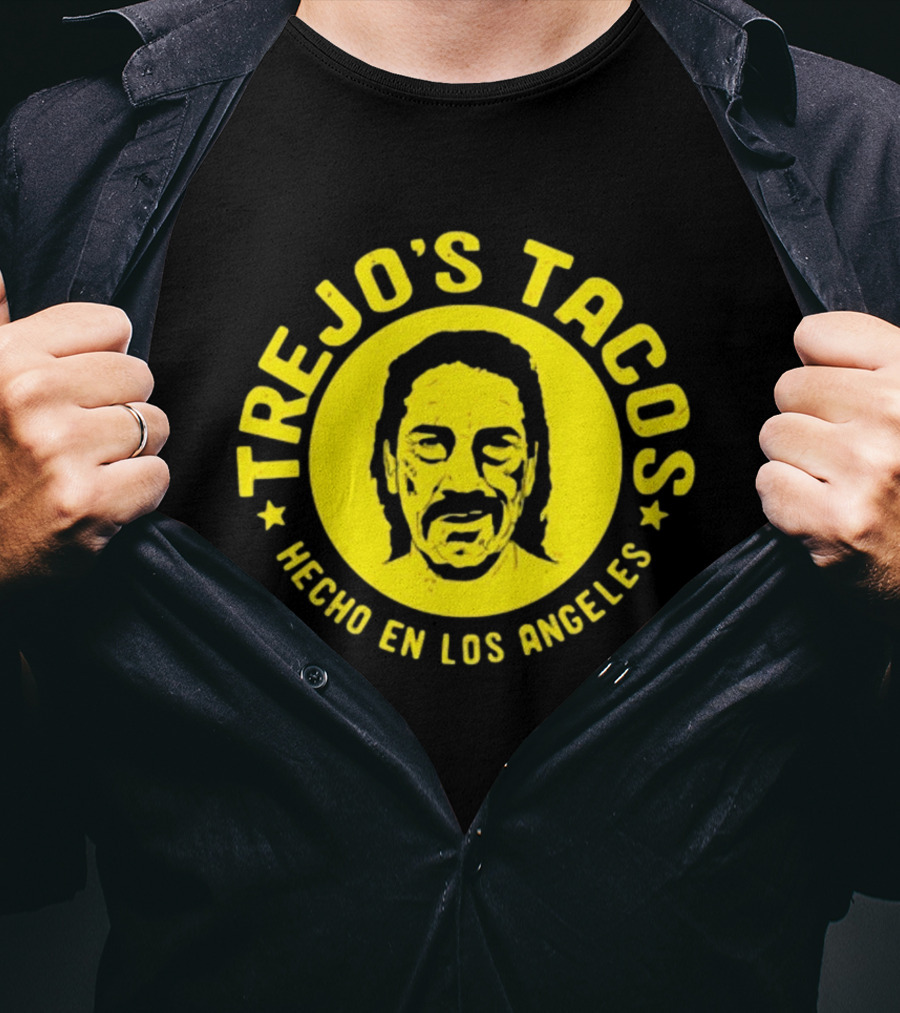 Trejo's Tacos Hecho En Los Angeles Yellow T-Shirt