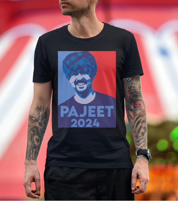 Premium T-Shirt: Pajeet 2024 Blue Red Hope T-Shirt Pajeet 2024 Blue Red Hope T-Shirt