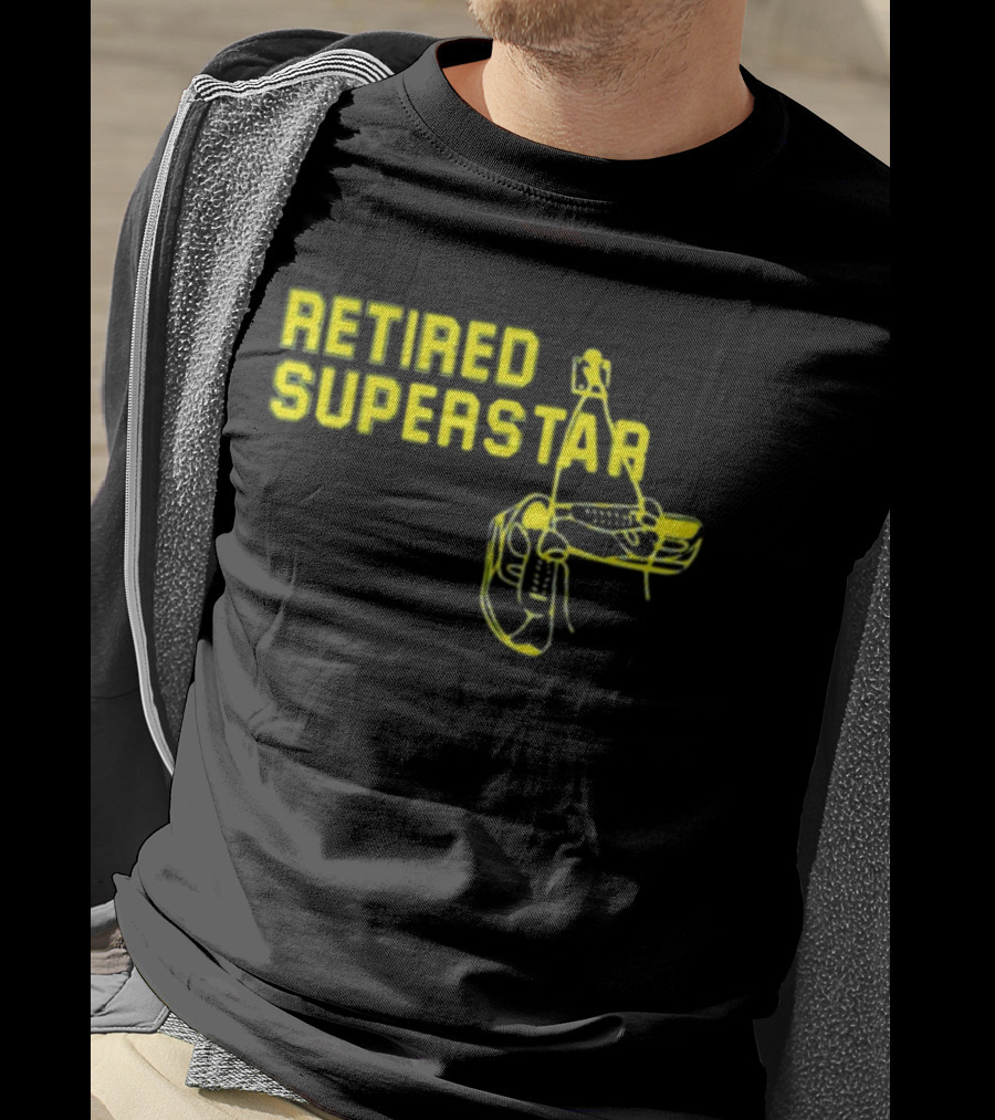 RETired Superstar Hanging Sneakers T-Shirt