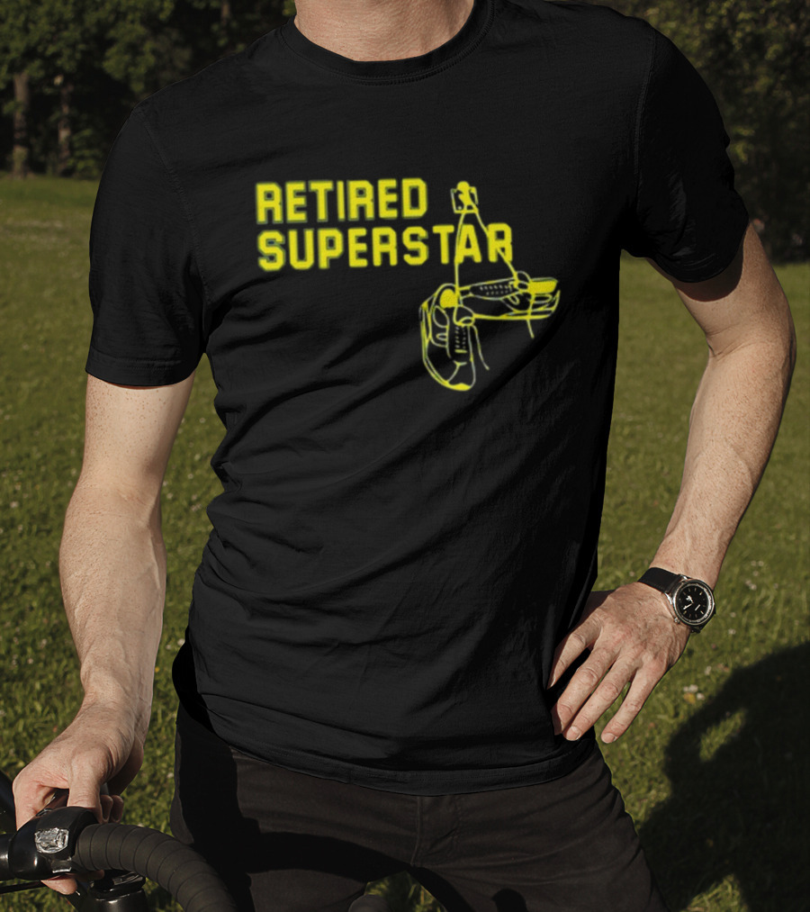 RETired Superstar Hanging Sneakers T-Shirt