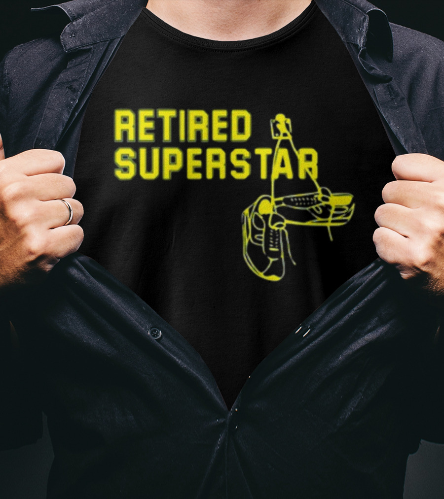 RETired Superstar Hanging Sneakers T-Shirt
