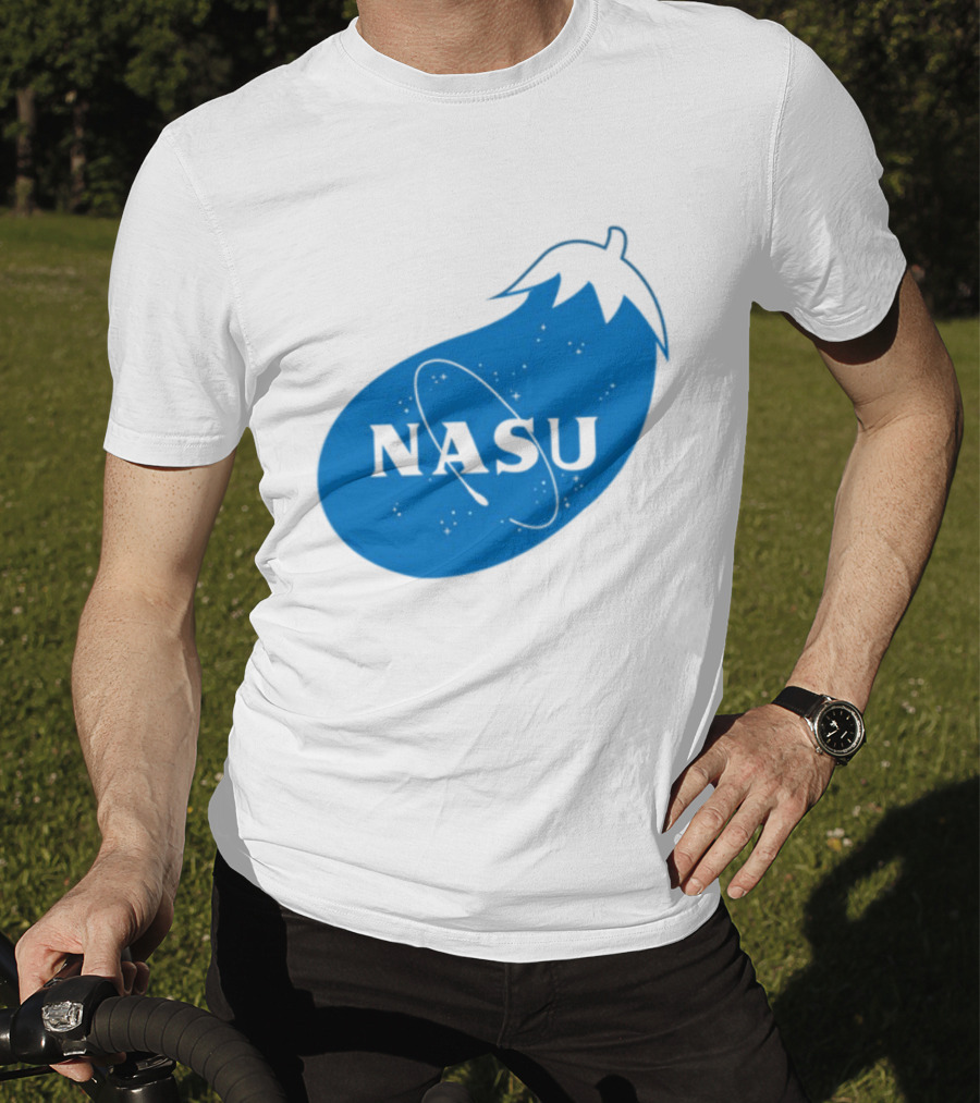 NASA Eggplant Nasu Space T-Shirt