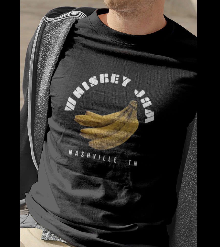Whiskey Jam Nashville TN Banana T-Shirt