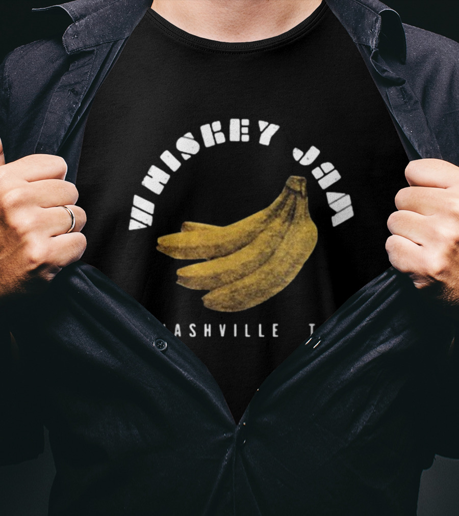 Whiskey Jam Nashville TN Banana T-Shirt