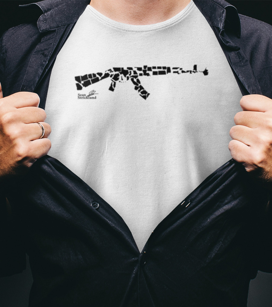 50 Protected By The 2Nd Sean Strickland Rifle T-Shirt
