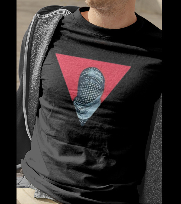Sprinter99800 Symbol Of Pride And Resistance Red Triangle Masked Figure T-Shirt
