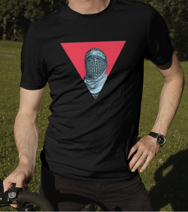 Sprinter99800 Symbol Of Pride And Resistance Red Triangle Masked Figure T-Shirt