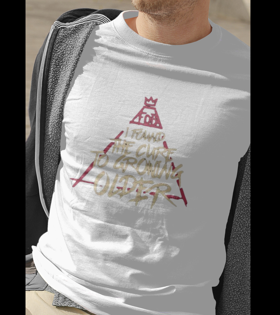 FOB I Found The Cure To Growing Older Crown Pyramid T-Shirt