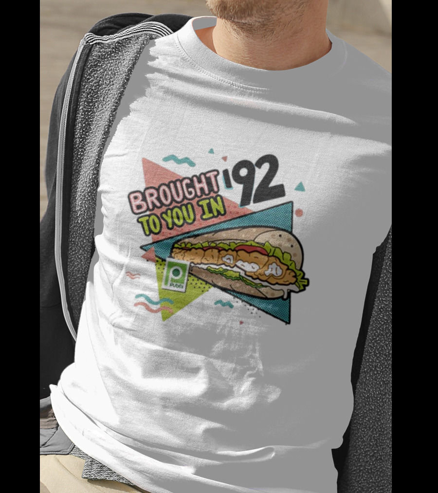 Brought 92 To You In Publix Sub Sandwich Pop Art Retro Graphics T-Shirt