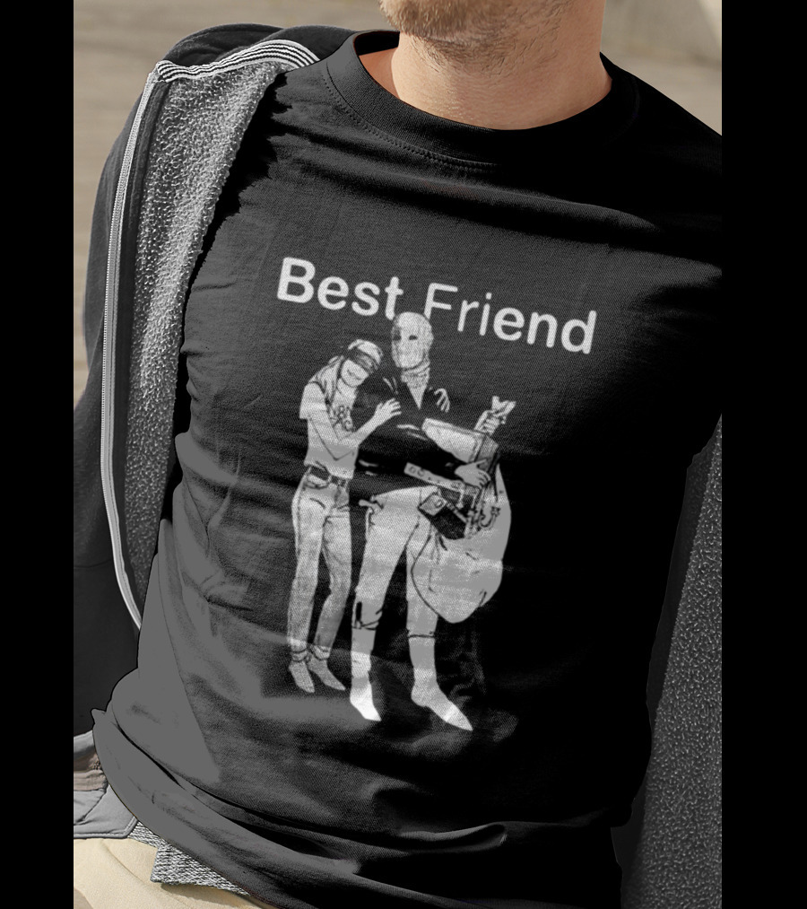 Best Friend N8noface Masked Duo T-Shirt
