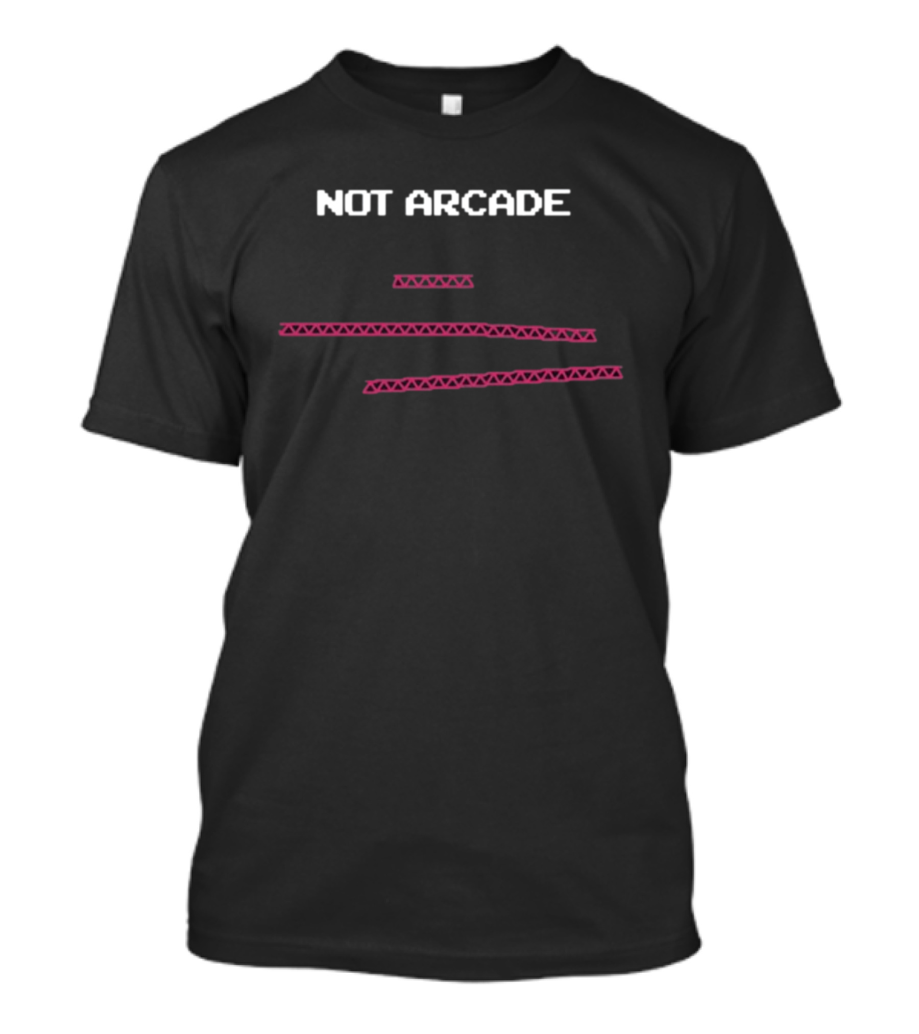 Not Arcade Pixelated T-Shirt
